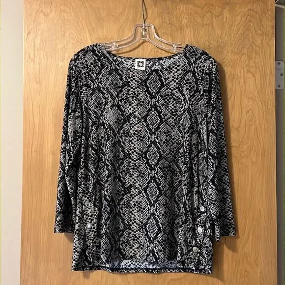 Anne Klein Blouse - Picture 1 of 9